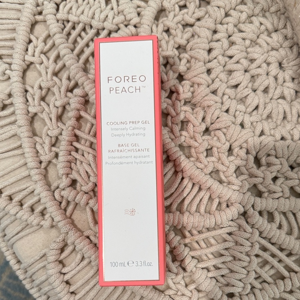 FOREO Peach Cooling Prep Gel - Coral
